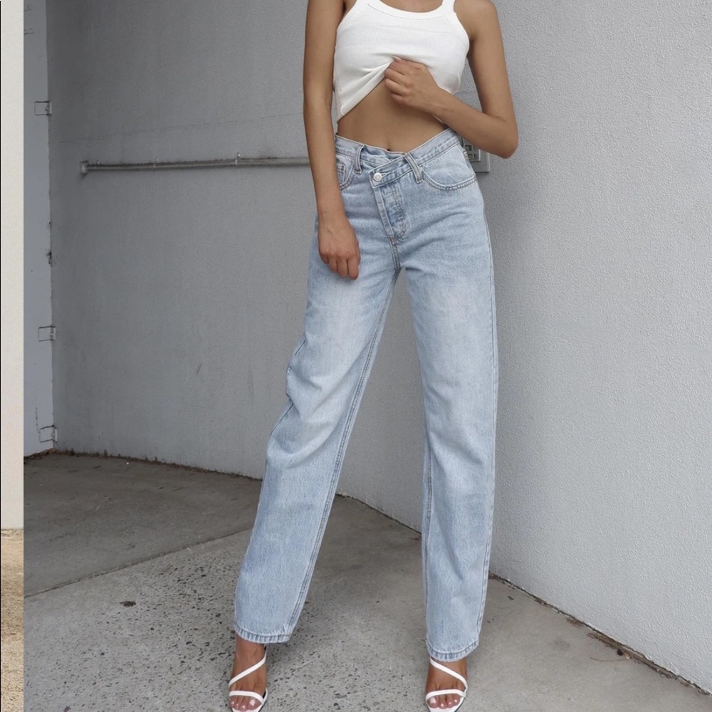 COPY - Princess Polly Asymmetrical Jeans
